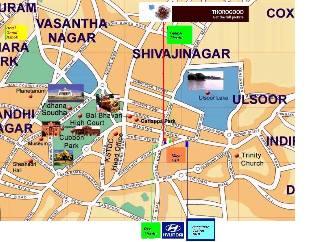 - எம். பெங்களூர் வரைபடம்